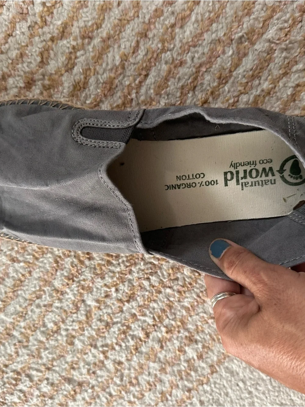 Casual Slip-On Espadrilles in Gray for Men
